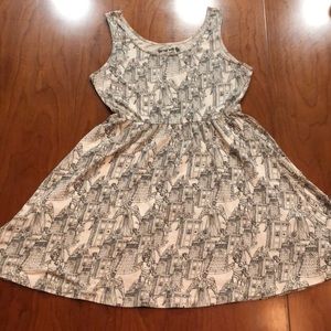 3/$25 Doctor who Graphic Art Skater Dress